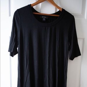 KAREN KANE Black Jersey High/low Tunic